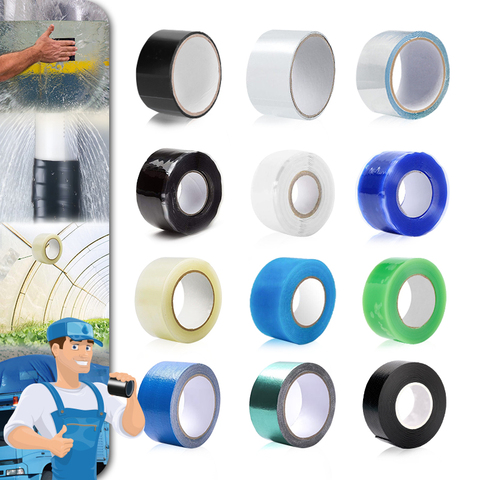 Multi-Application Waterproof Tape Series Silicone Self-Adhesive Tape Greenhouse Tarpaulin Super Seal Tape for Hose Pipe Leak