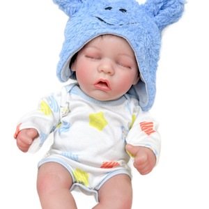 Muñeca de simulación de bebé gemelo de 12 pulgadas, novedad 2026, muñeca recién nacida de vinilo suave con piel pintada a mano, venta al por mayor - Product Image 6