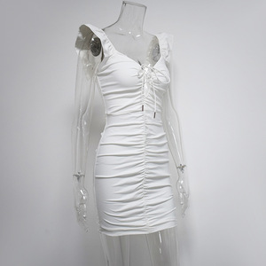 Summer New Fashion Design <strong>Plus</strong> <strong>Size</strong> <strong>Women</strong> <strong>Dress</strong> <strong>White</strong> Clothing <strong>Dress</strong> Sexy Bodycon <strong>Dress</strong> - Product Image 5