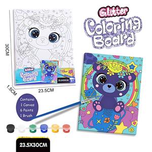 <span class=keywords><strong>Tableau</strong></span> de coloriage et de dessin Yuglow DIY pour enfants – Jouet éducatif pour l'apprentissage précoce, <span class=keywords><strong>peinture</strong></span> à l'aquarelle et gribouillage - Product Image 5