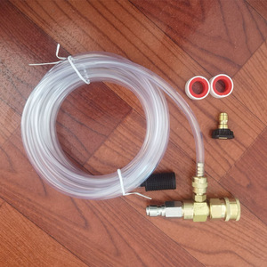 Inyector de químicos para lavadora a presión, conexión rápida de 3/8, manguera de jabón ajustable para lavado de autos y desengrasado - Product Image 1