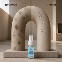 Formule modifiée invisible en nano-micro-silice céramique liquide, anti-taches et transparente pour pierre, qualité industrielle