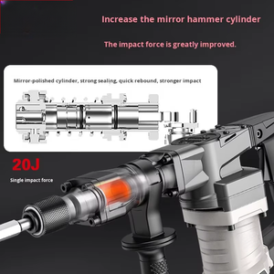 <span class=keywords><strong>Marteau</strong></span> <span class=keywords><strong>piqueur</strong></span> électrique industriel Burin à béton robuste <span class=keywords><strong>Marteau</strong></span> <span class=keywords><strong>piqueur</strong></span> de démolition Outil électrique à usage unique pour la construction - Product Image 3