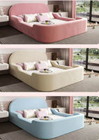 Ensemble de canapé-lit double pliable pour enfants - Canapé-lit moderne en mousse, spacieux, personnalisable en couleur