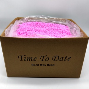 WaxNewK Cera Depilatoria Dura Profesional sin Resina, 12kg 26.4LB, Bolsa Premium Rosa Brillante, Venta al por Mayor - Product Image 1