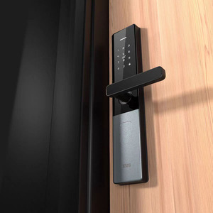 Nguồn Nhà Máy Điện Tử Cửa Xử Lý Thẻ Khách Sạn Khóa Giá Cả Phải chăng Tốt Nhất Nfc Vân Tay Không Dây Nhà Thông Minh Khóa Cửa Cho Văn Phòng - Product Image 2