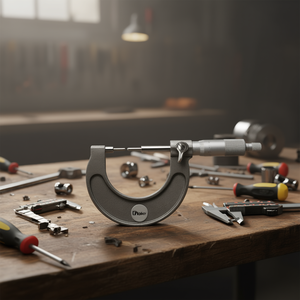 Ttake <b>Micrometer</b> With Reduced Contacts 0-25mm External Measurement Tool - Product Image 3