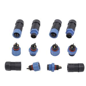 AHUA erkek kadın M15 2 pin açık bağlayıcı su geçirmez IP67 IP68 güç kaynağı için 10A 1.5 1.0 tel - Product Image 2