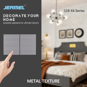 118-X4シリーズ壁ソケット16A 250V米国標準ダブル3ピンソケット壁カラーアメリカのモダンなパワープラグとソケット - Product Image 3