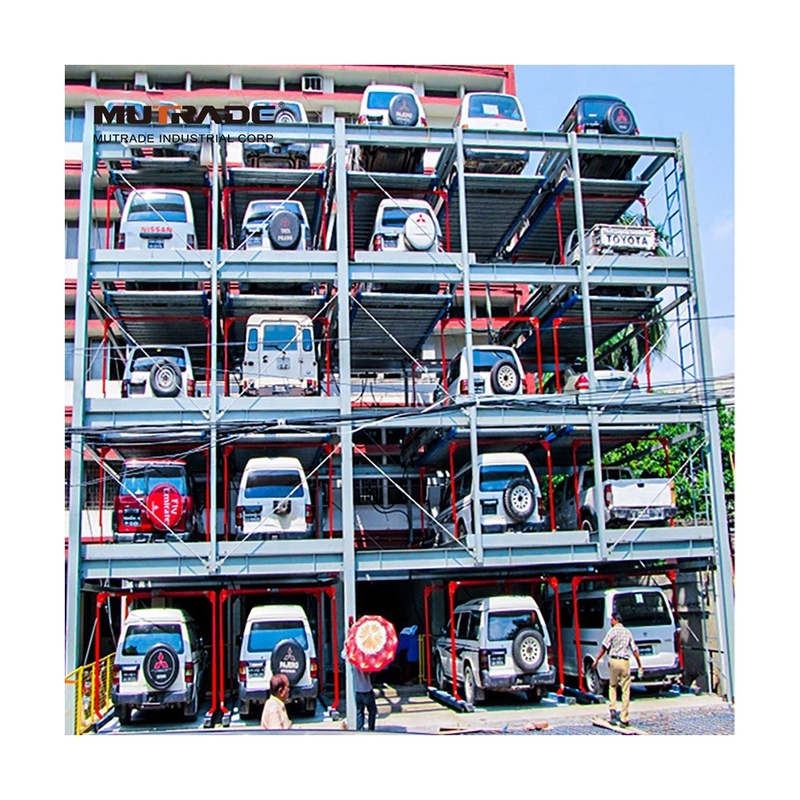 Hydraulic Double Unit Car Parking 4