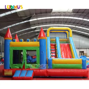 Comercial adultos niños gorila inflable Casa de rebote saltarín Castillo tobogán para la venta