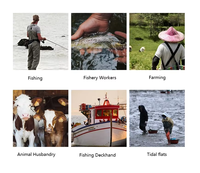 Vadeadores de Pesca Transpirables e Impermeables de 3/5 Capas para Hombre con Calcetín Integrado, Vadeadores de Pesca con Mosca de Alta Calidad con Múltiples Bolsillos OEM/ODM