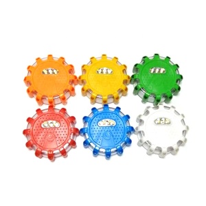 맞춤형 도로 안전 조명 충전식 배터리 자석 LED 도로 플레어 LED 깜박이는 도로 경고등 - Product Image 2