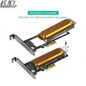 Tarjeta adaptadora <span class=keywords><strong>PCI</strong></span> Express 3,0 <span class=keywords><strong>PCI</strong></span>-E 4,0 4X a NVMe Ruler 1U EDSFF <span class=keywords><strong>E1</strong></span>.S SSD para PM9A3 PM9D3 P5801X en Stock - Product Image 5