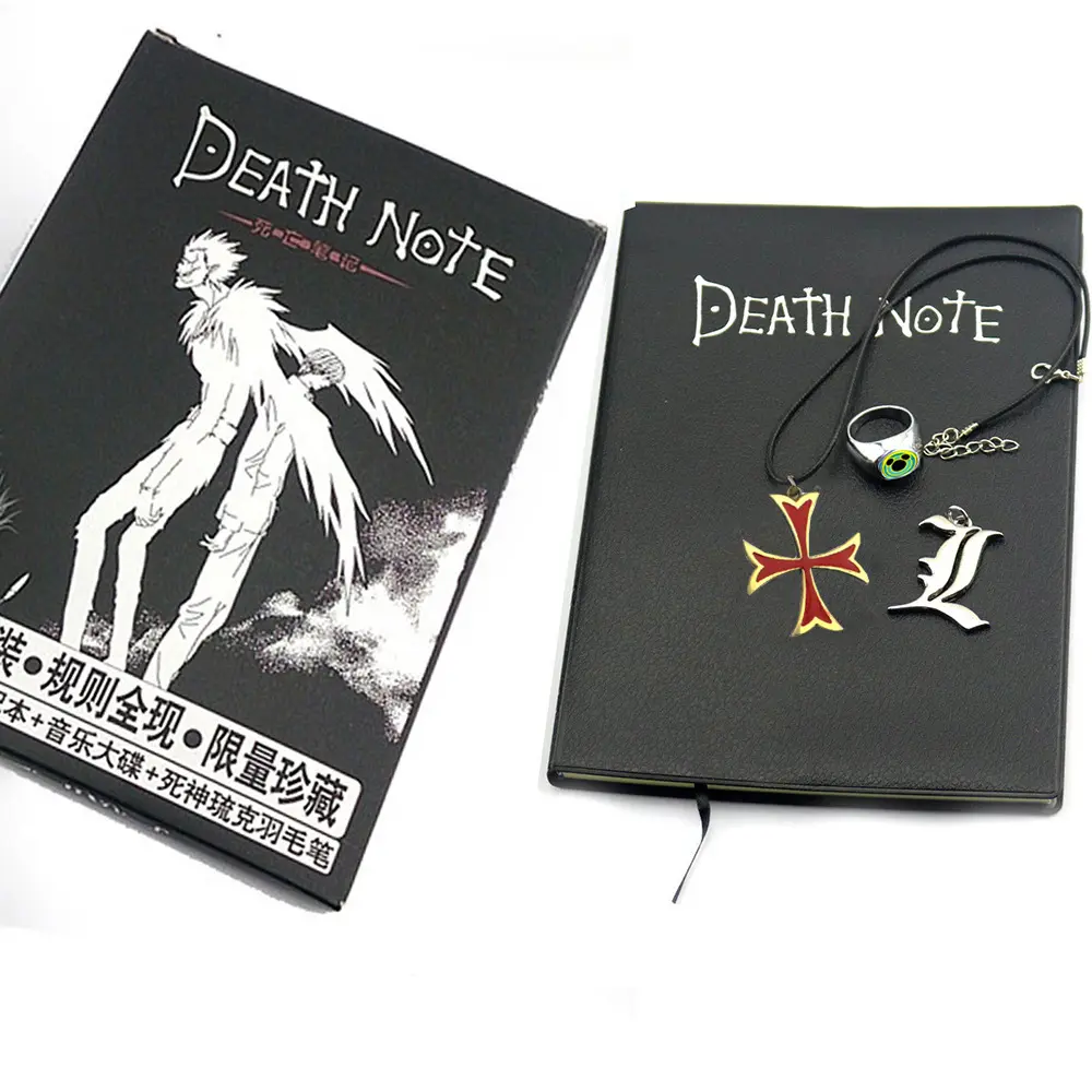 Goldenvalueable Frogwill Anime Death Note Cosplay Notebook Met Veer Pen