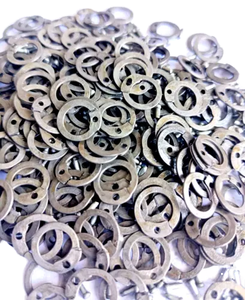 Anneaux en acier personnalisables de 8MM pour projets de maillage et d'armure de bricolage Artisanat en métal de haute qualité - Product Image 4