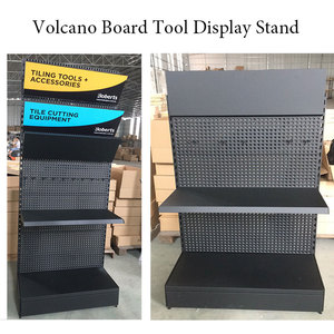 Chiều Cao Điều Chỉnh Trung Quốc POP Phần Cứng Cửa Hàng Công Cụ Kim Loại Tầng Hiển Thị Khán Đài <span class=keywords><strong>Pegboard</strong></span> Hiển Thị Rack - Product Image 6