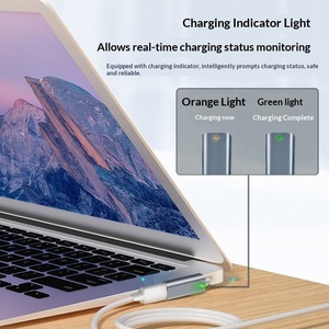 <span class=keywords><strong>Adaptateur</strong></span> d'alimentation magnétique à <span class=keywords><strong>induction</strong></span> en alliage d'aluminium OEM/ODM pour MacBook Pro/Air, <span class=keywords><strong>USB</strong></span>-<span class=keywords><strong>C</strong></span> Type-<span class=keywords><strong>C</strong></span> Femelle/Mâle - Product Image 2