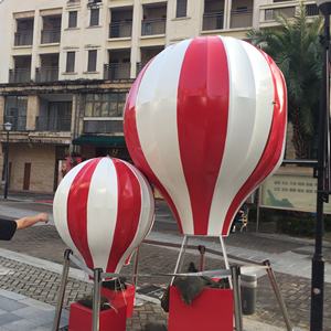 Escultura de Globo Aerostático de Fibra de Vidrio Hecha a Mano para Exteriores, Decoraciones Ecológicas para Parques de Atracciones, Centros Comerciales y Eventos - Product Image 1