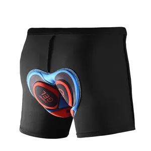 Sous-vêtements pour hommes Cuissard de cyclisme 9D Gel Rembourré Respirant Cycle Riding Bike Undershorts