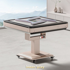 Inean tự động có thể gập lại Bàn Mạt chược im lặng điện Câu lạc bộ biệt thự sòng bạc tính năng và sử dụng điều khiển người chơi cờ vua nhựa - Product Image 2