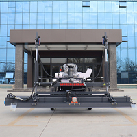 Largeur de tête de chape laser de 2.5 mètres auto-nivelant machine de chape laser en béton