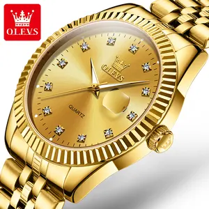 OLEVS 5526 Reloj The Newest Model Waterproof Quartz Watches Brand Luxury Minimalist Watch Men