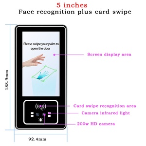 Dispositivo de Control de Acceso Biométrico por Vena de la Palma de la Mano, WiFi, Bluetooth, Logotipo Personalizado, SDK, Reconocimiento de Huella Dactilar, Rostro y Tarjeta, Máquina de Control de Asistencia - Product Image 5