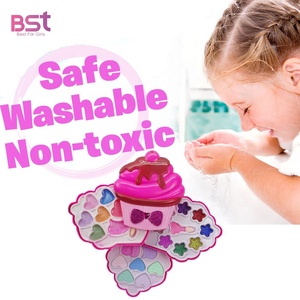 Ensemble <span class=keywords><strong>de</strong></span> maquillage lavable en forme <span class=keywords><strong>de</strong></span> gâteau Jeu <span class=keywords><strong>de</strong></span> princesse Jouet <span class=keywords><strong>de</strong></span> beauté Maquillage pour enfants pour petites filles - Product Image 1