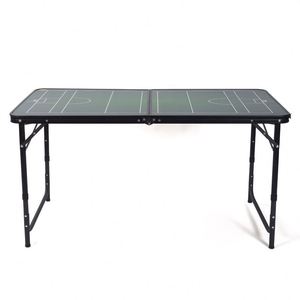 Outdoor <b>Folding</b> Camping Table and <b>Chairs</b> Set-Aluminum MDF Modern Dining for Park - Product Image 1