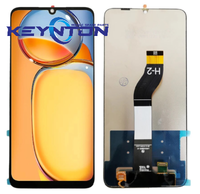 Für Redmi 13C LCD-Display-Bildschirm mit Touch-Digitizer und Rahmenmontage