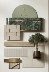 Design d'intérieur et aménagement de boutique de luxe pour un magasin phare de marques de beauté en bois massif et verre - Product Image 2