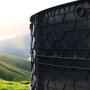 Vasca da Pesce Rotonda in Plastica per Allevamento in Acqua Salata, Stagno Circolare in PP per Allevamento di Salmone e Gamberetti con Sistema RAS, Attrezzatura per Acquacoltura di Nuova Generazione - Product Image 4