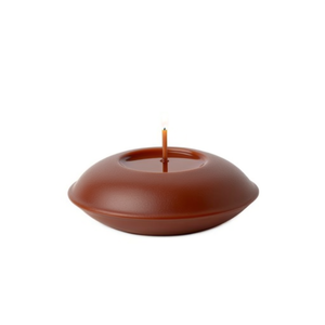 Candela led (12cm) effetto fiamma cera fusa Ruggine D4021 - Product Image 2