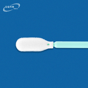 Hisopo faríngeo Merrick con punta de esponja y varilla de PP de 163 mm, estéril, desechable, para la detección de influenza. - Product Image 4