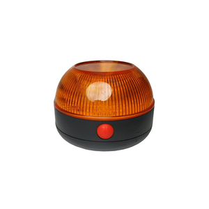 Luz de Advertencia de Tráfico con Batería, Luz Estroboscópica Magnética para <span class=keywords><strong>Techo</strong></span>, Resistente al Agua, Baliza Intermitente para Vehículos, para Seguridad en Exteriores - Product Image 1