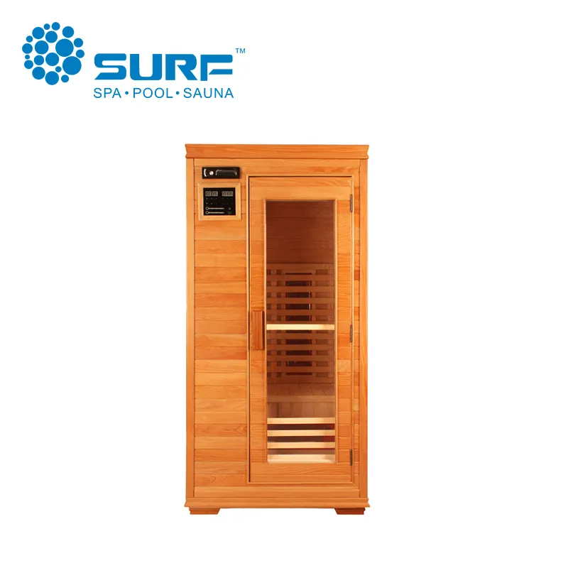 New Ideas 2021 Pine Wood Far Infrared Function Cheap Sauna room