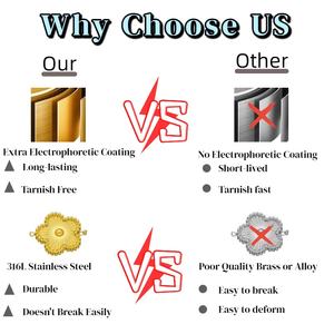 Pendientes Románticos Clásicos <span class=keywords><strong>de</strong></span> Aleación <span class=keywords><strong>de</strong></span> Zinc Chapados en <span class=keywords><strong>Oro</strong></span> con Zirconia Brillante para Fiestas o Parejas - Product Image 3