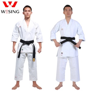 Wesing WKF Approved Custom Karate Uniforms Martial Arts Gi Fabric <strong>Kata</strong> and Kumite Karate Uniform - Product Image 2