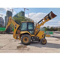 Bekas Cat 420F 430F Backhoe Loader dengan Fungsi Ganda dan Kondisi Baik, Loader Backhoe Caterpillar 430F Bekas di Cina