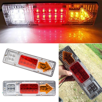 Feu de remorque LED blanc feu stop clignotant/feu arrière de remorque/feux de signalisation pour voiture camion camion remorque lampe universelle