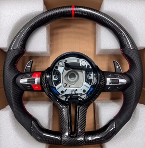 Volante de Fibra de Carbono para <span class=keywords><strong>BMW</strong></span> M M3 M6 F01 F02 F06 F07 F10 F11 F15 F16 F22 F30 <span class=keywords><strong>F31</strong></span> F32 F33 F34 F80 F82 F83 F85 F86 F87 - Product Image 1