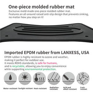 High Quality Xilla Motorcycle Modifications Black Sliver Aluminum Alloy Motorcycle Foot <b>Mat</b> Non-<b>Slip</b> Foot <b>Mat</b> For Gogoro2 - Product Image 3