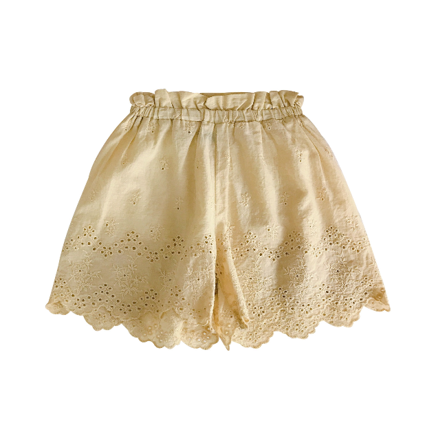 PHB 20685 новейший повседневный дизайн, детские дешевые летние шорты для девочек 2021