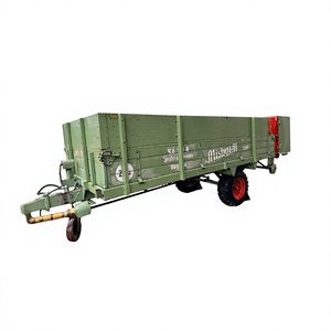 ใช้อุปกรณ์จัดการปุ๋ยคอกทางการเกษตร รถพ่วงสำหรับกระจายปุ๋ย - Product Image 1