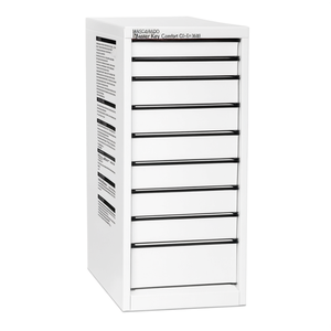 Armoire à tiroirs Fami Master Key Comfort C0-Eh=36X36, 9 tiroirs, 714x726x1500 mm, blanc pur RAL9010, rangement d'outils - Product Image 2