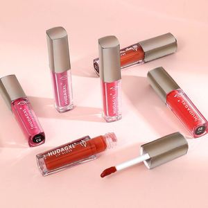 Hudagxl Coffret Cadeau de 4 Teintures à Lèvres Longue Durée Effet Brillant Anti-Transfert - Product Image 2
