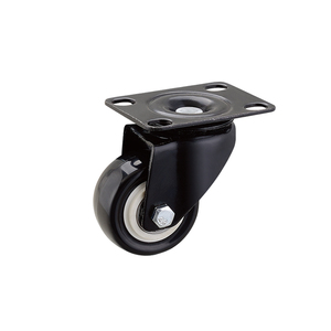 Roulettes pour meubles en PVC robustes de 50 mm, roulettes pivotantes de 1,5 à 2 pouces - Product Image 1