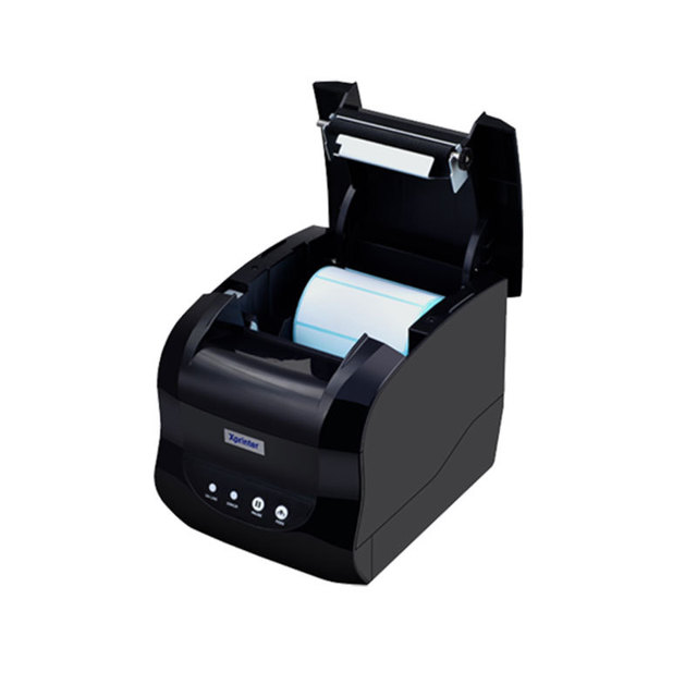 Manufactured 80mm Receipt Thermal POS Printer High Efficiency Direct Thermal Barcode Label Printer