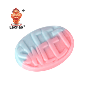 ขนมกัมมี่รูปวงรีขนาดใหญ่สีหวานอมเปรี้ยวฉ่ำสีสันสดใสแพ็กเกจ OEM - Product Image 4